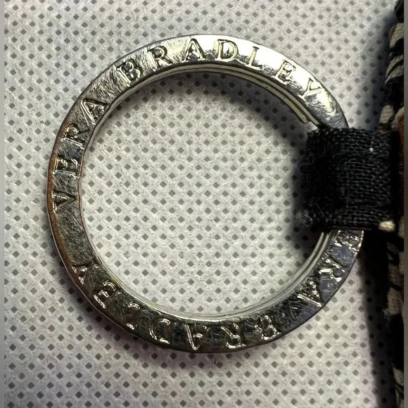 RETIRED: Vera Bradley | Ladies Caffe Latte ID coin keyring purse. - Picture 4 of 13